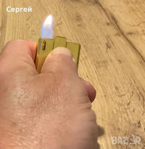 Запалка Maruman multispark M-514 22K G.P. като ново, снимка 6 - Запалки - 54624866