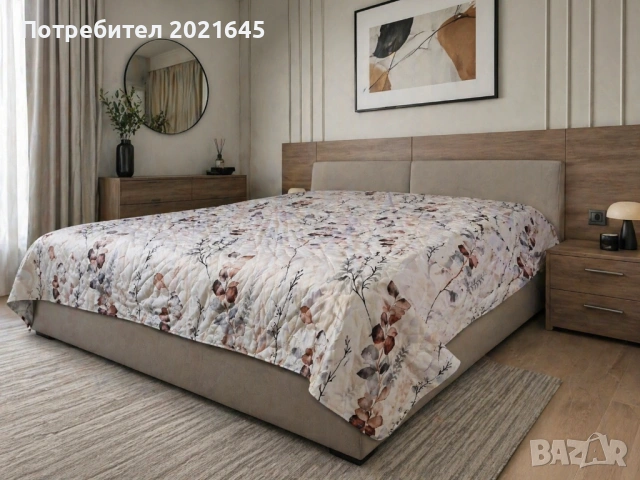 Шалте за спалня 200/220, снимка 3 - Покривки за легло - 54339000