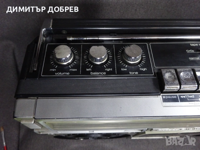 СТАР РЕТРО РАДИО КАСЕТОФОН SHARP GF-6060X JAPAN BOOMBOX, снимка 8 - Радиокасетофони, транзистори - 54015848