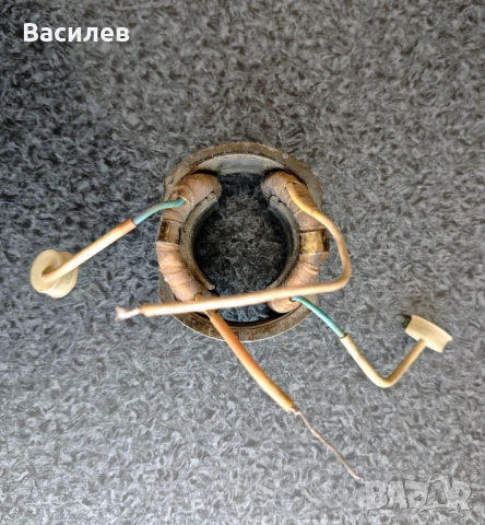 Статор за мотор на ретро руска прахосмукачка Ракета – СССР, работещ