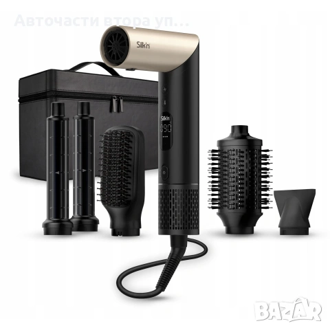 Silk’n - сешоар SILKYAIR FLEX 230V черен/златист, снимка 2 - Сешоари - 54541534