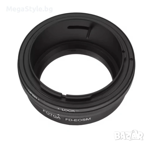 Fotga Адаптер Canon FD & FL Lens to Canon EOS EF-M Mount Mirrorless Camera Body M1 M2 M3 M5, снимка 3 - Чанти, стативи, аксесоари - 55147953