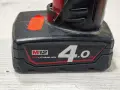 Батерия Milwaukee M12 B4, 12V 4.0Ah Li-Ion, снимка 2