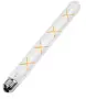 T300 Винтидж LED крушка с нажежаема жичка: 8W, дълга тръбна конструкция, цокъл E27, снимка 4