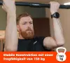 Щанга за набиране 94-130/71-90 см, за окачване на вратата, снимка 4