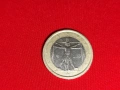 Монета 1 евро Италия 2002, снимка 1
