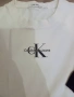 2 тениски Calvin Klein Jeans - Monologo, Slim Fit (черна и бяла), снимка 3