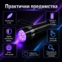 Малък UV фенер LED на батерии ув фенерче лампа за камък смола кръв урина фалшиви пари печати мощен, снимка 7