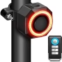 Нова Смарт велосипедна задна светлина аларма USB-C IP65 160 lm колело стоп дистанционно, снимка 1
