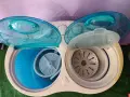 Компактна мини пералня с центрофуга XPB20-88S (Двукамерна / Twin-Tub), снимка 2