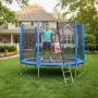 Батут с външна мрежа Jump 10ft - безопасно забавление и тренировка, снимка 1