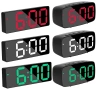 Светещ ЛЕД Часовник на Ток.Дигитален Будилник.Електрически Светещи Часовници/Будилници Големи Цифри, снимка 1