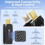 Автомобилен адаптер MSXTTLY Mini 3in1 V-Stream, снимка 5