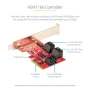 SATA PCIe карта - 6-портова PCIe SATA разширителна карта - 6Gbps, снимка 2