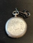 Швейцарски СРЕБЪРЕН джобен часовник 1900г. с ключе - 10 РУБИНА ПРОМОЦИЯ, снимка 5