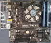  Дънна платка ASRock FM2A75M Pro4+ с процесор AMD A4-5300 с охладител и 4GB RAM, снимка 1