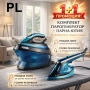 Комплект Oliver Voltz OV51051C + OV51052A Парна станция 3200W + Уред за гладене с пара 2в1 Код P2496, снимка 1