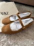 Обувки тип балеринки Zara велурени, снимка 1