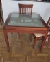 комплект кухненска маса със столове, снимка 3