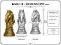 Ръчно оцветени фентъзи шахматни фигури – комплект 32 броя, снимка 10