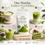 Нов Премиум матча ARUMI Matcha 50 г церемониален японски зелен чай с лъжичка, снимка 4