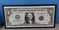 НАЙ ДОБРАТА ОФЕРТА Картина / Пано Един Долар / One Dollar 145x70см., снимка 1