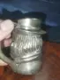 Винтидж фигурална халба от масивен месинг, известна в традицията като „Toby Jug“ или „Toby Mug“, снимка 6