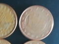 лот 9 монети от 5-евроцента различни държави, снимка 2