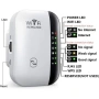 Универсален WiFi Усилвател на Сигнал (Repeater), 300Mbps, Безжичен Удължител на Обхват с LAN Порт, снимка 3
