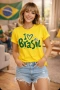 Тениски BRASIL Бразилия , дамски детски и мъжки фланелки с къс ръкав 10 модела над 20 цвята , снимка 8