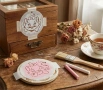 6 бр Коте Мари Marie Cat стенсил шаблон спрей за торта украса сладки Scrapbooking, снимка 6