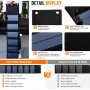 Foldable Solar Panel 45W, сгъваем соларен панел, 6 панела, USB изход, снимка 2