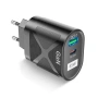 65W GaN зарядно устройство USB-C PD & USB-A QC 3.0 – Бързо зареждане за iPhone, Samsung 10326, снимка 8