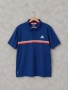 Тениска с яка Adidas , снимка 1