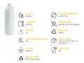 6 бр. професионални HDPE бутилки 250 мл с Premium Foam тригер 28/410, снимка 2