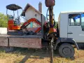 услуги с комбиниран багер,мини багер, самосвал с кран 8метра , снимка 2