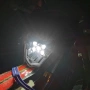Маска с LED Фар за мотор, мотоциклет Черна с къси и дълги светлини - Универсален модел за ENDURO / T, снимка 3