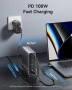 Висок клас USB-C Докинг станция VENTION 15-in-1 Docking Station, снимка 6