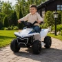 Детско акумулаторно ATV 6V 25W – Електрическо ATV с LED светлини за деца 1.5+ години, бяло, снимка 7