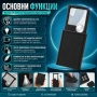 Увеличителна джобна сгъваема ръчна лупа с LED осветление за четене 3X 6X лед лампа мини етикети, снимка 4