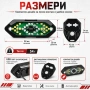 Задни светлини за велосипед мигачи LED задна светлина стоп за колело, снимка 6