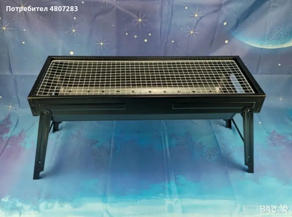 Барбекю грил на дървени въглища, снимка 1