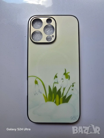 Калъфи за iPhone 16 Pro Max със стъклен гръб и авторски дигитални рисунки, снимка 2 - Калъфи, кейсове - 54978958