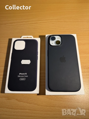 iPhone 15 256GB Blue с 4 оригинални калъфи и MagSafe, снимка 11 - Apple iPhone - 55425068