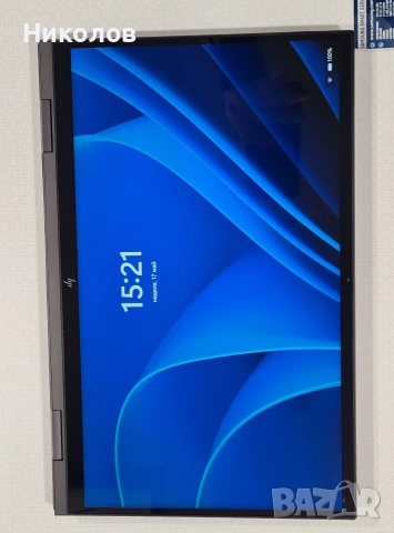 Лаптоп 2-в-1 HP ENVY x360 15.6" Touch / Ryzen 7 / 16GB RAM / 512GB SSD / Алуминиев, снимка 2 - Лаптопи за работа - 54582498