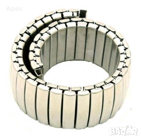 Стоманени Ластични Верижки За Часовници.Разтегателна Верижка За Часовник18 20мм Seiko/Orient/Casio