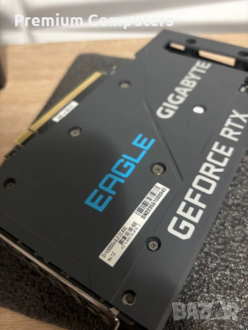 Видеокарта GIGABYTE GeForce RTX 3050 EAGLE OC 8GB, снимка 6 - Видеокарти - 55161942