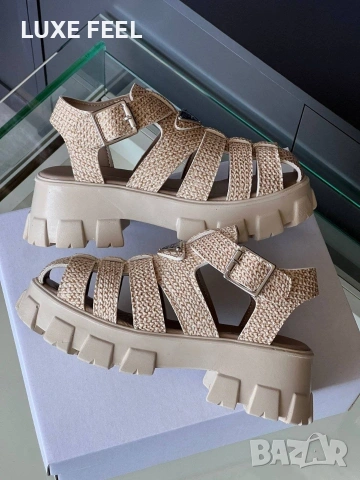 Prada ⚜️ Дамски Сандали , снимка 11 - Сандали - 54368497