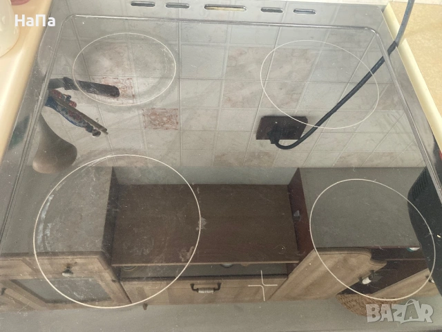 Готварска печка (ток) Finlux FLCR 600MD RETRO , Керамични , Шампанско, снимка 6 - Печки, фурни - 54924805