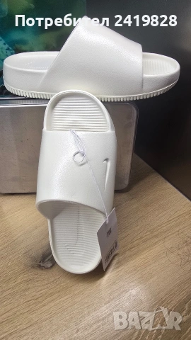 Дамски чехли Nike Calm , снимка 4 - Чехли - 55166536